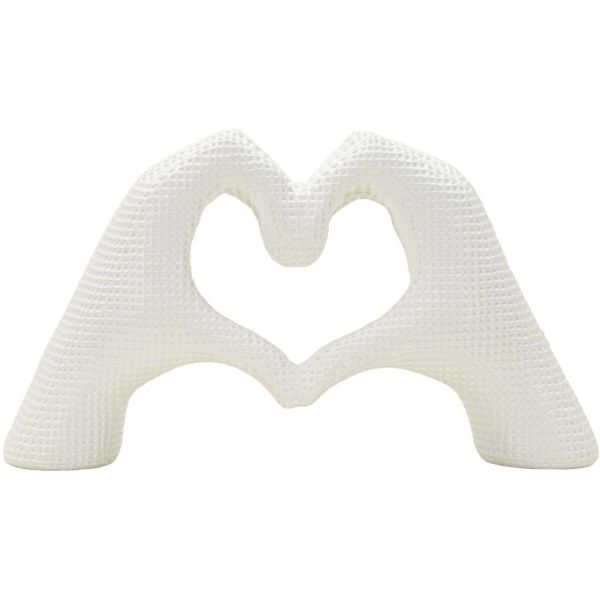 Statuette en polyrésine Hands lover 25 x 7.5 x 13.5 cm