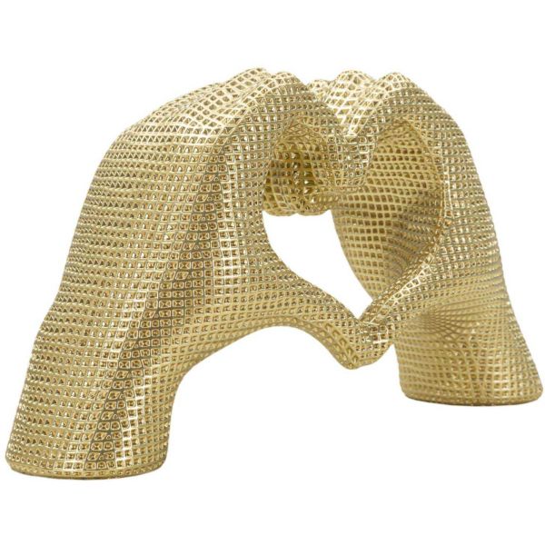 Statuette en polyrésine Hands lover 25 x 7.5 x 13.5 cm - 5