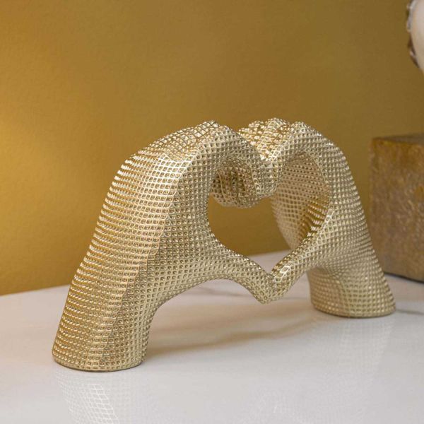 Statuette en polyrésine Hands lover 25 x 7.5 x 13.5 cm - MAURO FERRETTI