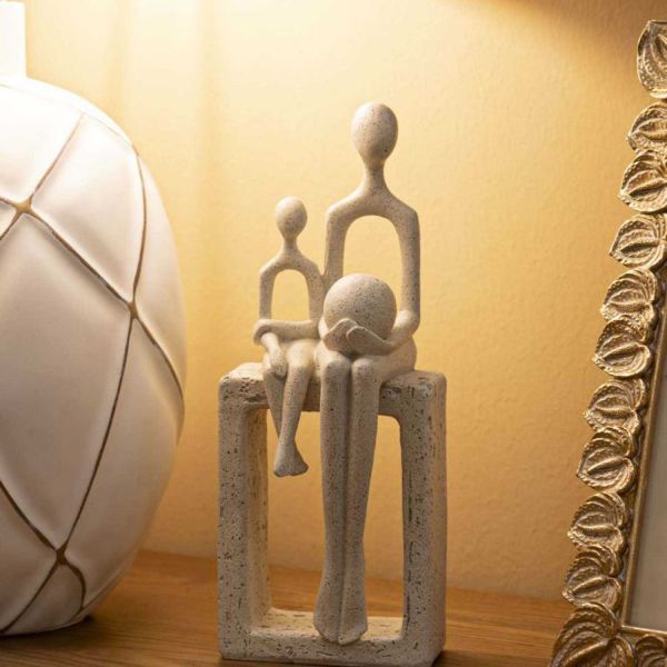 Statuette en polyrésine Maternity stons 10 x 7.5 x 26 cm - MAURO FERRETTI