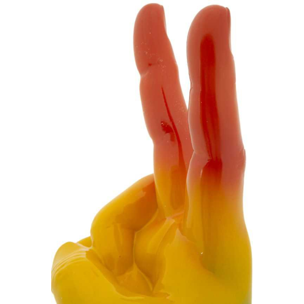 Statuette en polyrésine Rainbow hand - 7
