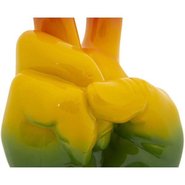 Statuette en polyrésine Rainbow hand - 8