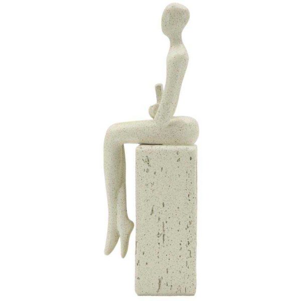 Statuette en polyrésine Single stons 8.5 x 6.5 x 24 cm - 5