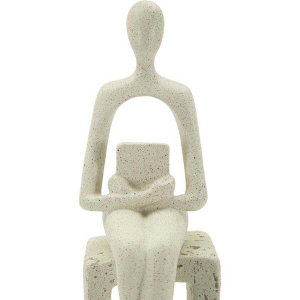 Statuette en polyrésine Single stons 8.5 x 6.5 x 24 cm - 7