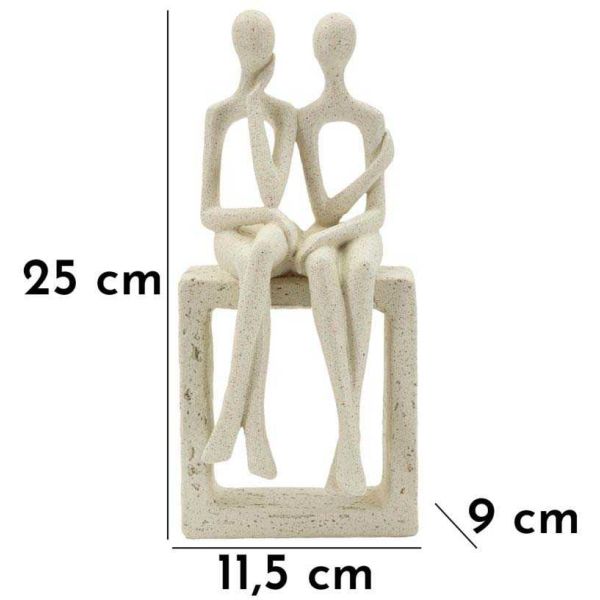 Statuette en polyrésine Stons 11.5 x 9 x 25 cm - MAU-0594