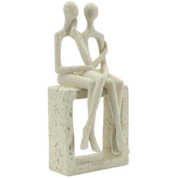 Statuette en polyrésine Stons 11.5 x 9 x 25 cm