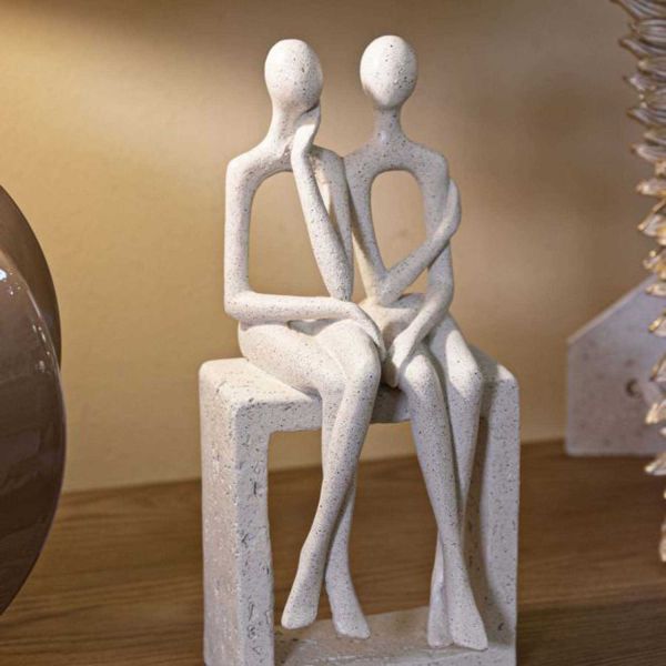 Statuette en polyrésine Stons 11.5 x 9 x 25 cm - MAURO FERRETTI