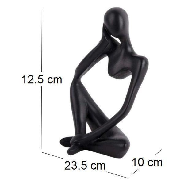 Statuette silhouette en polyrésine Imagine - 8,32