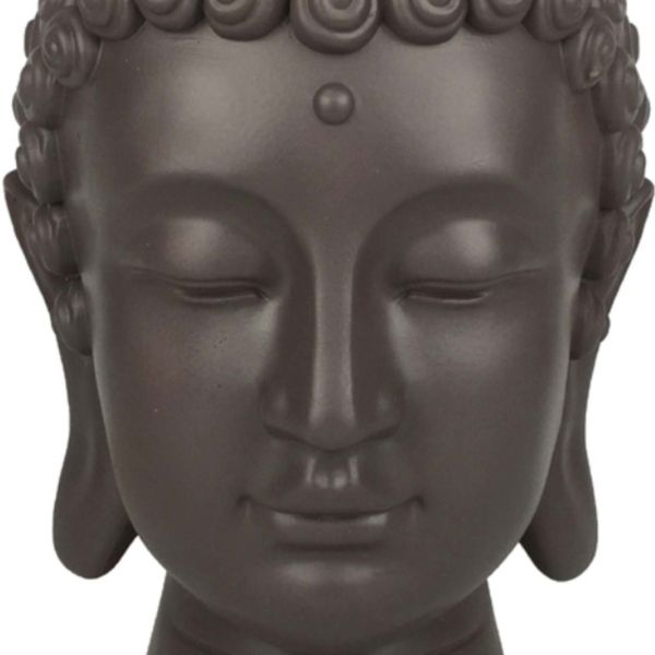 Statuette tête bouddha en polyrésine - ZEN ARôME