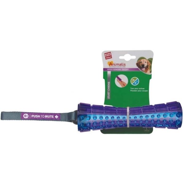 Stick sonore en plastique pour chien 35 cm