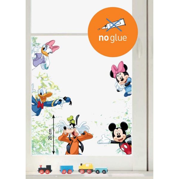Sticker fenêtre Mickey et ses amis - NOUVELLES IMAGES