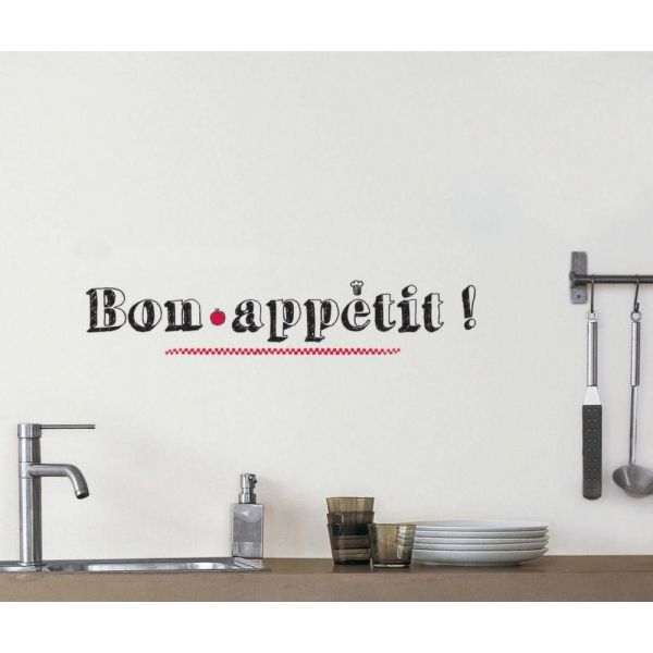 Sticker mural Bon appétit - LAA-0178