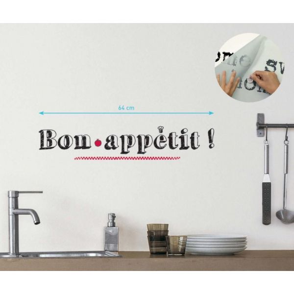 Sticker mural Bon appétit - NOUVELLES IMAGES