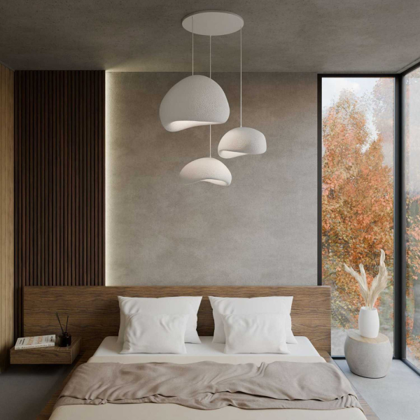 Supension 3 abats jour Wabi Sabi Stillforms - HANAH HOME