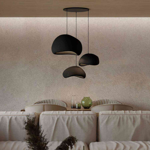 Supension 3 abats jour Wabi Sabi Stillforms - HANAH HOME