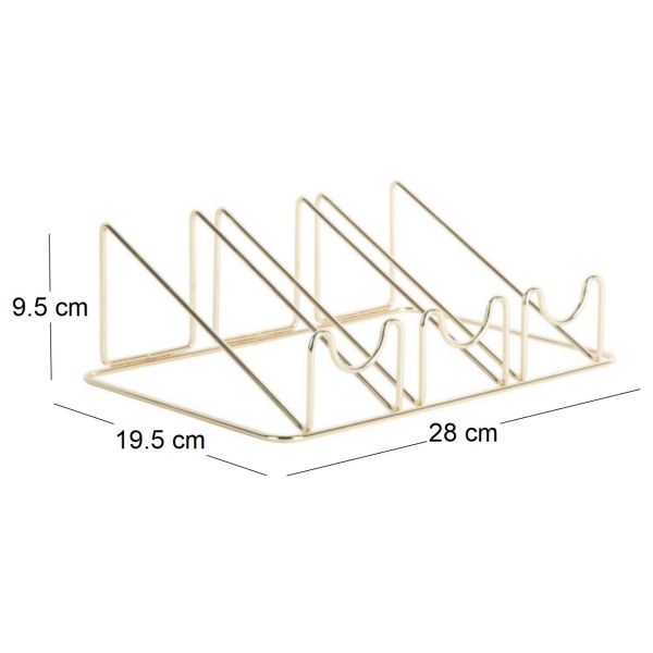 Support à bouteilles en métal Wired - 5