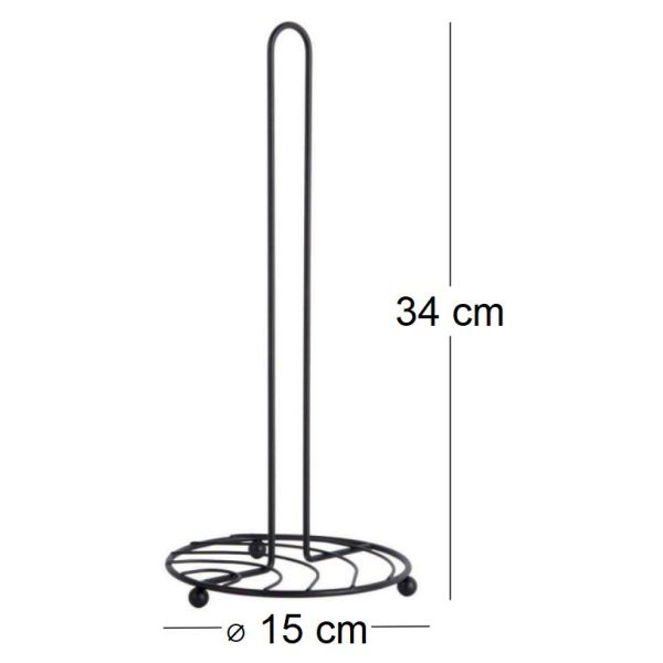 Support à essuie-tout en métal Wired - 6