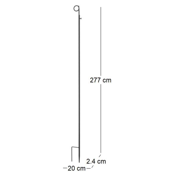 Support pour guirlande et éclairages extérieurs - 5