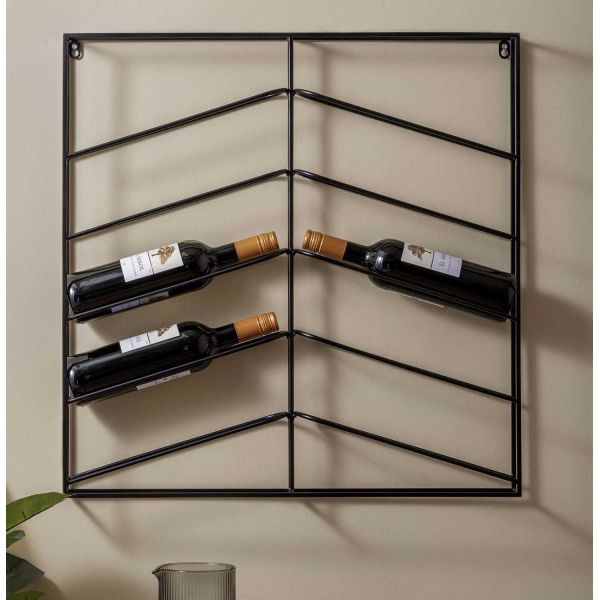 Support mural pour bouteilles de vin Cuadro - PT