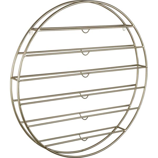 Support mural rond pour bouteilles Redondo - 88,90