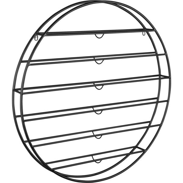 Support mural rond pour bouteilles Redondo - 88,90