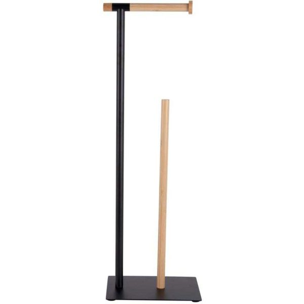 Support à papier toilette en métal et bambou Accent - 28,90