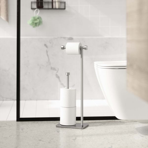 Support pour papier toilette avec réserve Cappa - UMBRA