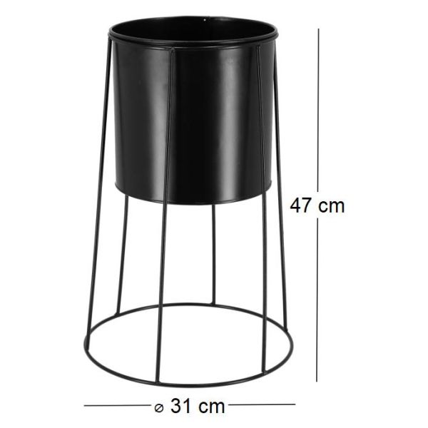 Support à plantes avec pot  31 x 47 cm Indoor - ESS-1307