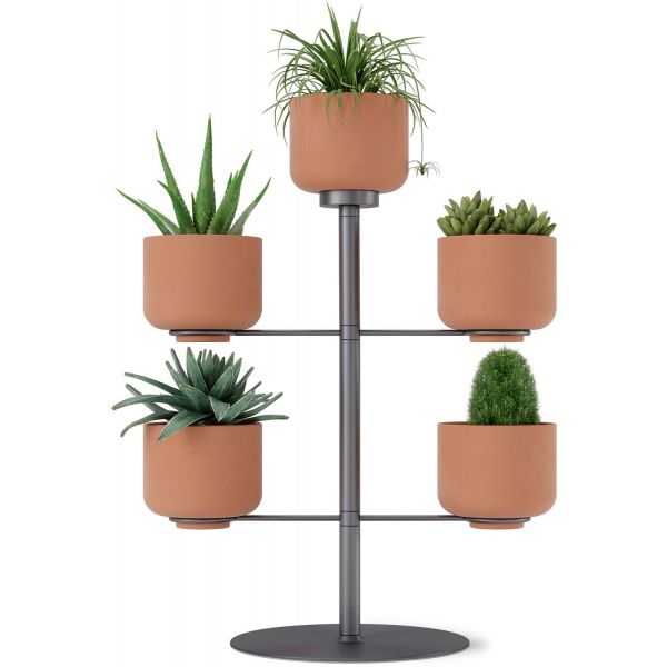 Support à plantes avec 5 pots Terrapotta - 6