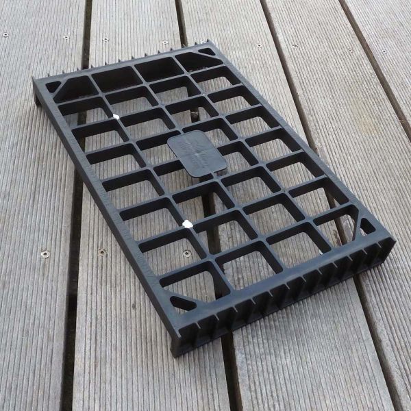 Support rectangulaire pour pot et jardinière PVC - PM ENVIRONNEMENT
