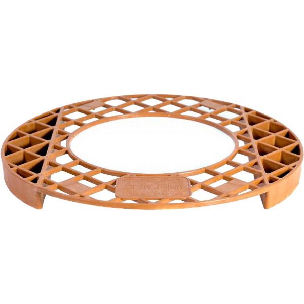 Support rond pour pot et jardinière PVC