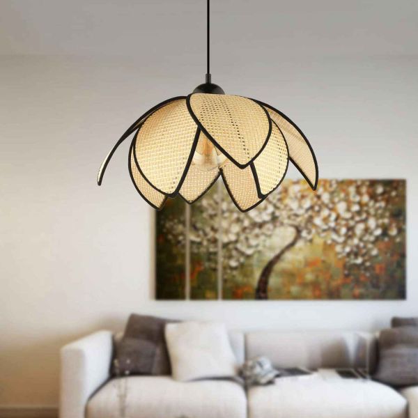 Suspension en PVC Lila - HANAH HOME