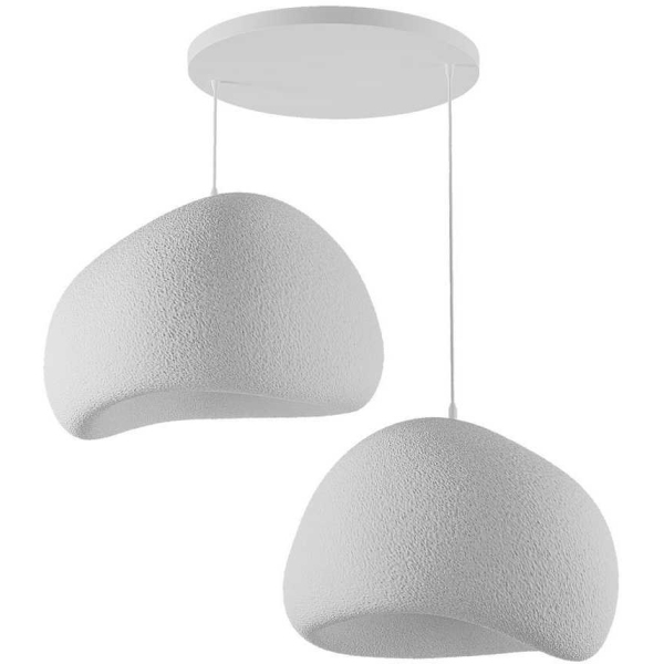 Suspension 2 abats jour Wabi Sabi Barecasts - 119