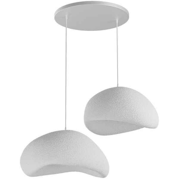 Suspension 2 abats jour Wabi Sabi Grainbeams