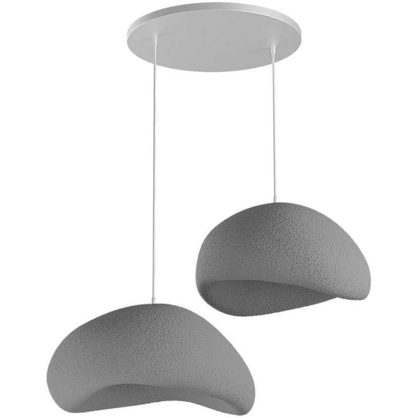 Suspension 2 abats jour Wabi Sabi Grainbeams