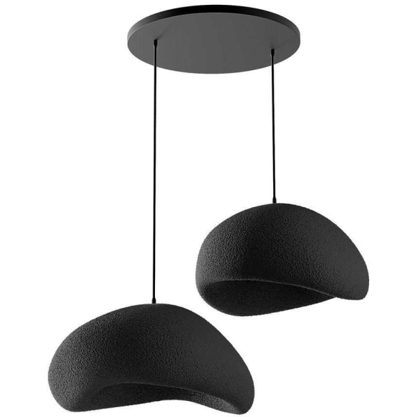 Suspension 2 abats jour Wabi Sabi Grainbeams