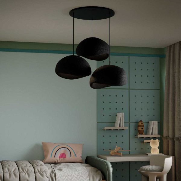 Suspension 3 abats jour Wabi Sabi Haze & Hues - 6