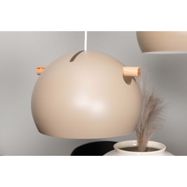 Suspension en acier Tubbie beige - 8