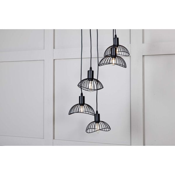 Suspension en acier abat-jour filaire Elsa - 7