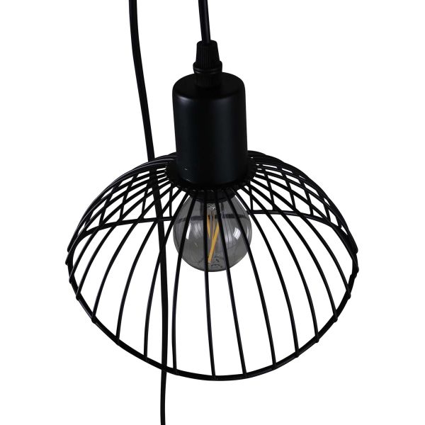 Suspension en acier abat-jour filaire Elsa - VEN-0172