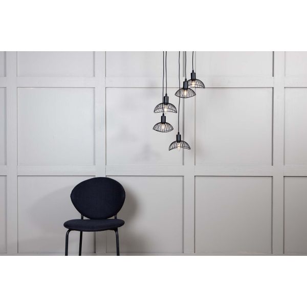 Suspension en acier abat-jour filaire Elsa - Venture Home