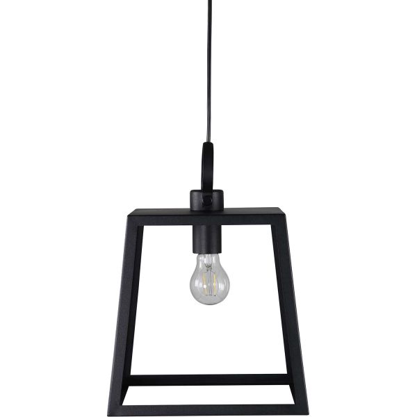 Suspension en acier noir Hage - VEN-0209