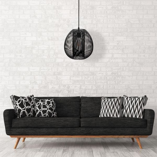 Suspension boule filaire 26 cm Maia - 5