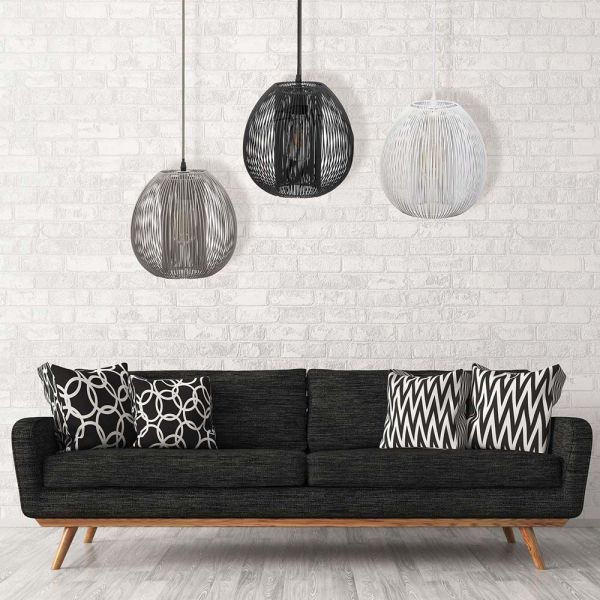 Suspension boule filaire 26 cm Maia - 6