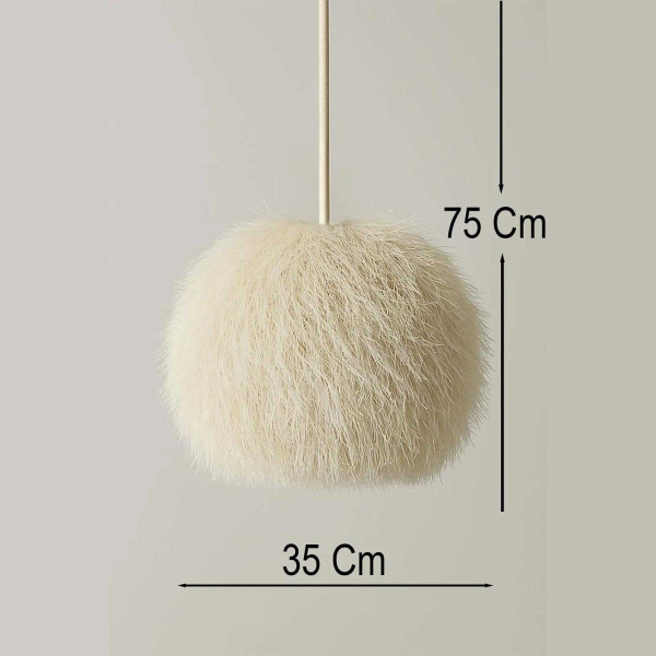 Suspension boule en jute Billie - ASI-2203