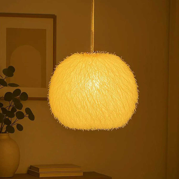 Suspension boule en jute Billie - 64,90
