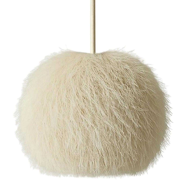 Suspension boule en jute Billie