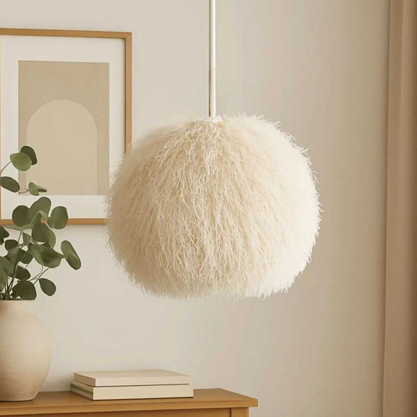 Suspension boule en jute Billie - HANAH HOME