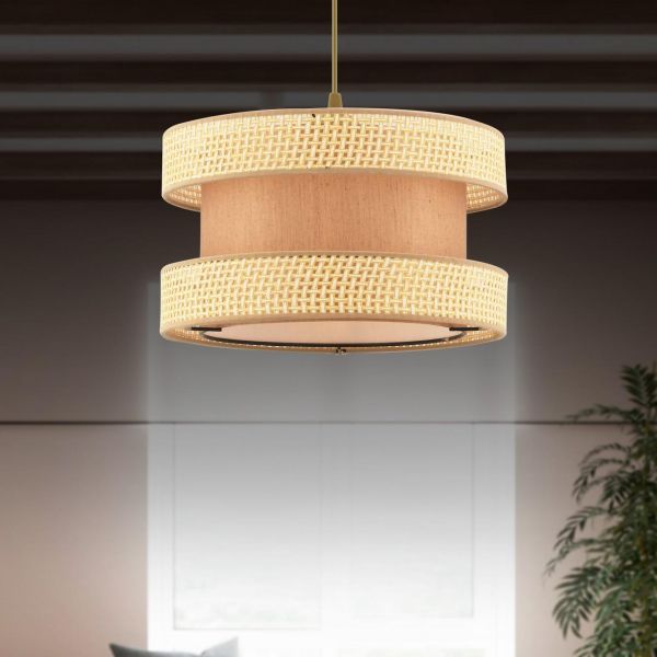 Suspension en cotton et métal Halo - HANAH HOME