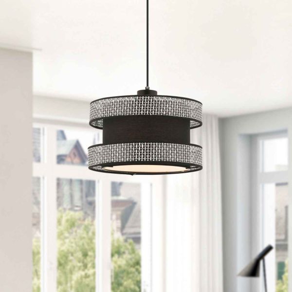 Suspension en cotton et métal Halo - HANAH HOME